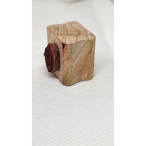 2007 Stampin’ Up Wooden Rubber Stamp – Vintage Crafting Collectible - Picture 8 of 9